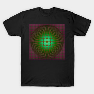 Homage to Vasarely 9 T-Shirt